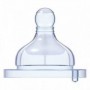 CHICCO LOT DE 2 TETINES SILICONE, 0M+
