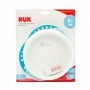Assiette plate pour bébé - Nuk - couleur bleu