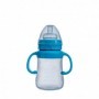 Biberon en silicone anti-colique - Poco - bleu - 0 mois+ - 180ml