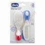 Brosse et peigne bleu et rouge - Chicco