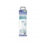 CHICCO WELL BEING BIBERON VERRE 240 ML DEBIT LENT 0 MOIS ET +
